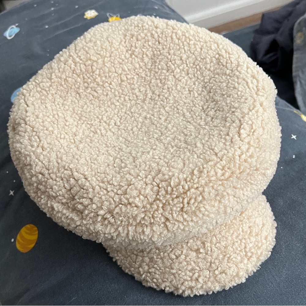 Universal Thread Cream Fuzzy Hat - Picture 2 of 5